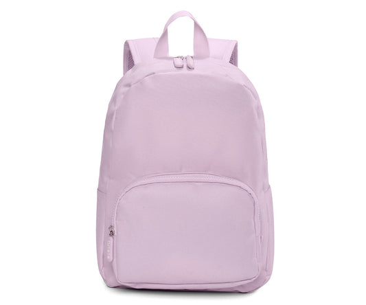 Zaino Solid Color Lavender Personalizzabile Ricamo
