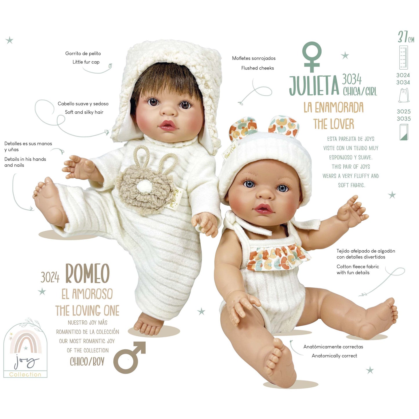 Bambola Julieta modello Joy