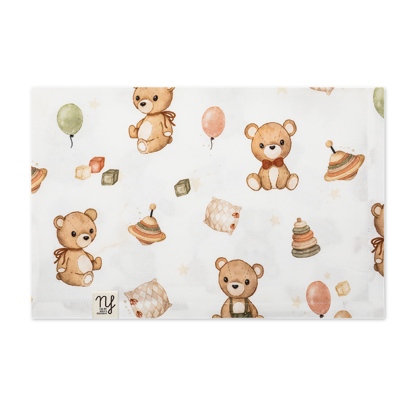 Mussola in bamboo Orsacchiotto