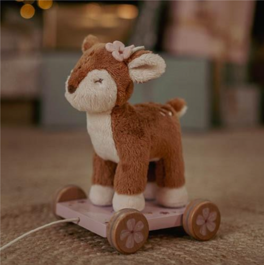 Cervo peluche da trainare