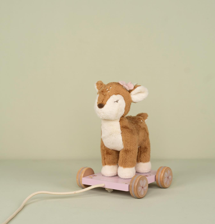 Cervo peluche da trainare