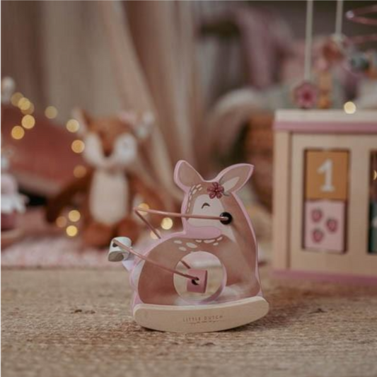 Cerbiatto multiattività in legno