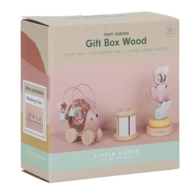 Set regalo in legno Fairy Garden