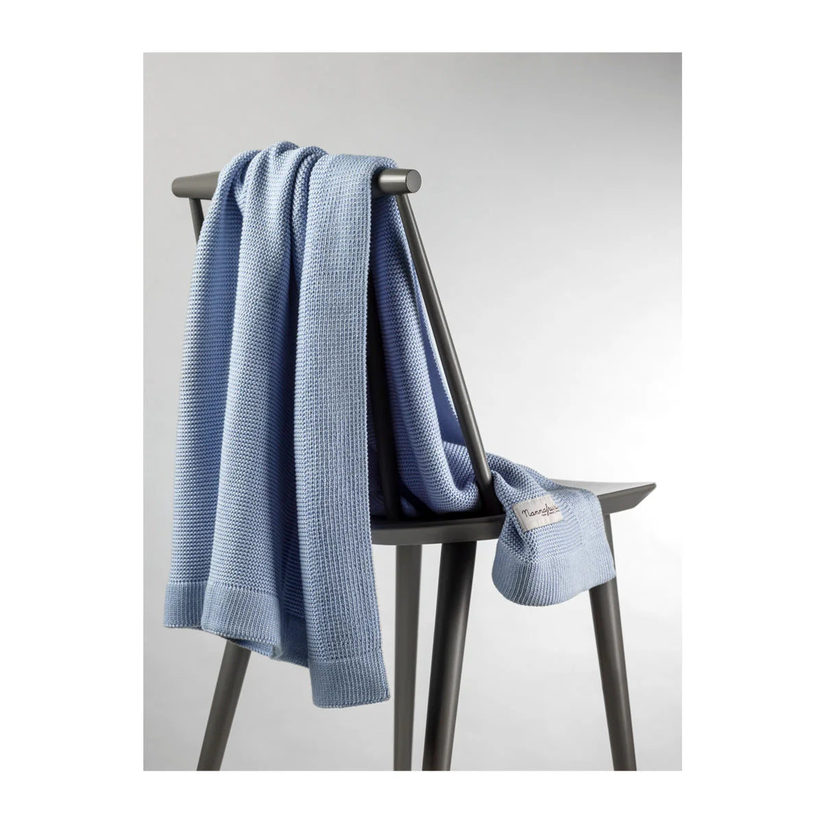Coperta Bamboo e Cotone Azzurra