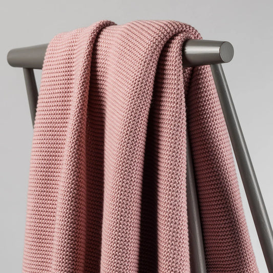 Coperta Bamboo e Cotone Rosa Antico