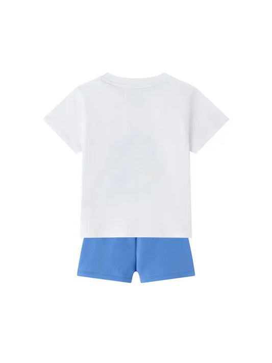 Completo t-shirt squalo e pantaloncini