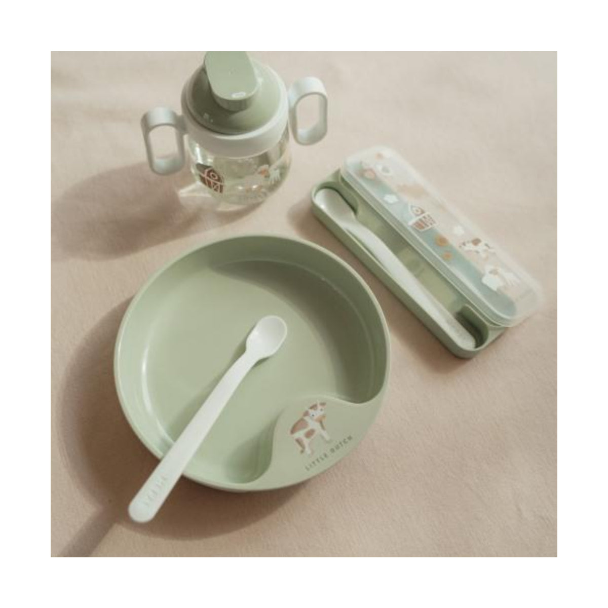 Set due cucchiai lunghi Little Farm