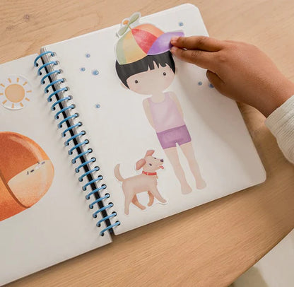 Libro dress me up Jim & Friends