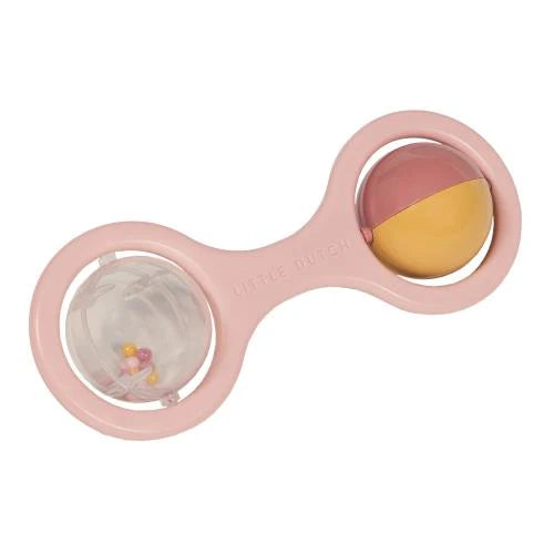 Sonaglio con palline rosa