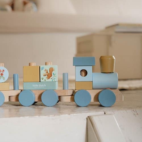 Trenino in legno Forest Friends