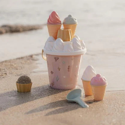 Set giochi da spiaggia gelati