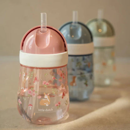 Borraccia con cannuccia 300 ml Fairy Garden
