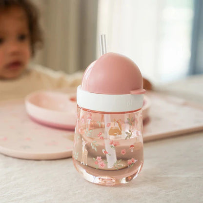 Borraccia con cannuccia 300 ml Fairy Garden