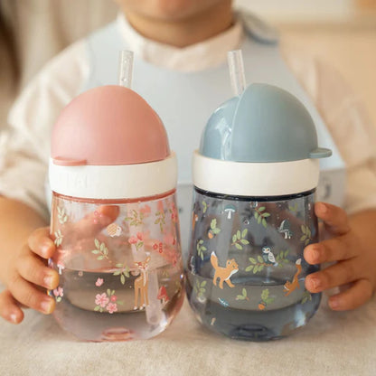 Borraccia con cannuccia 300 ml Fairy Garden