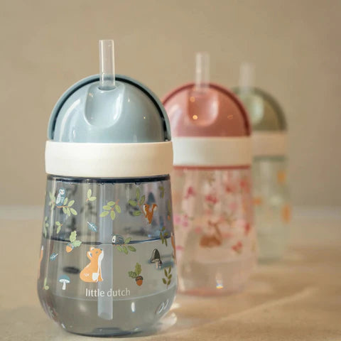 Borraccia con cannuccia 300 ml Forest Friends