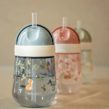 Borraccia con cannuccia 300 ml Forest Friends