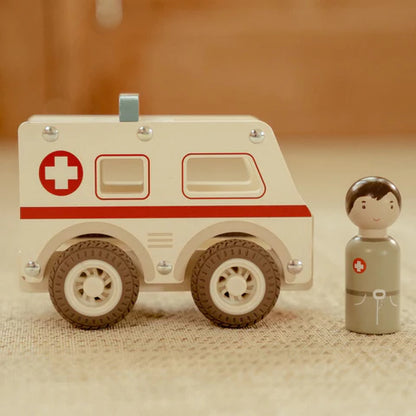 Ambulanza di legno