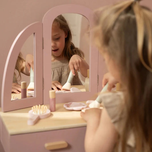 Tavolo vanity di legno