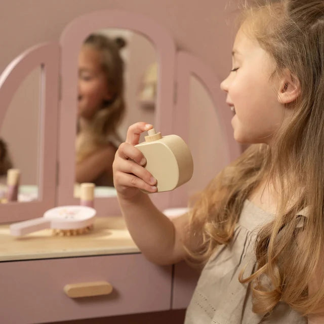 Tavolo vanity di legno