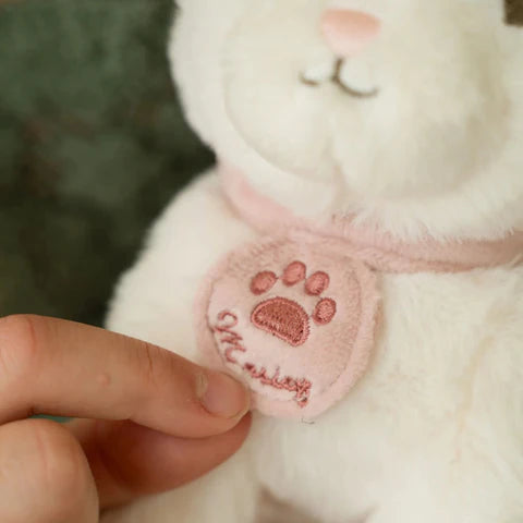 Peluche gatto Marley con trasportino