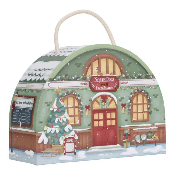 Calendario dell'avvento trenino natalizio