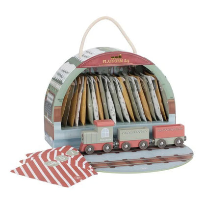 Calendario dell'avvento trenino natalizio