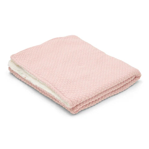 Coperta in maglia e teddy 70x100