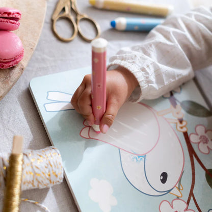 Libro da colorare Rosa