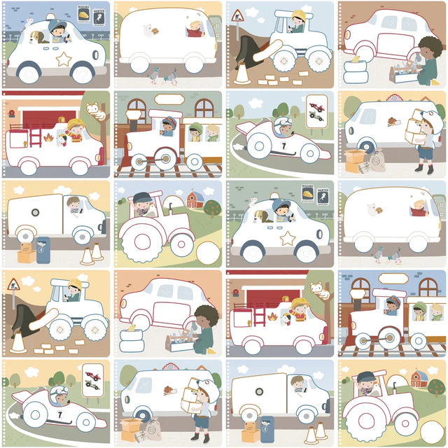 Libro da colorare Jim