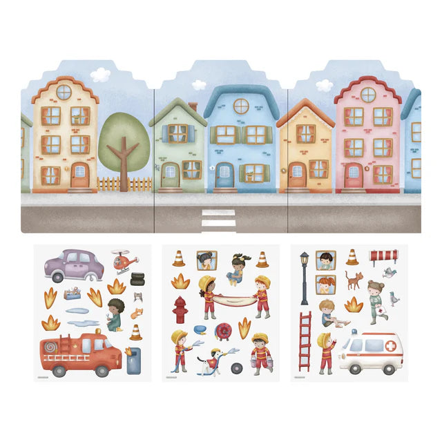 Libro con adesivi riutilizzabili Jim