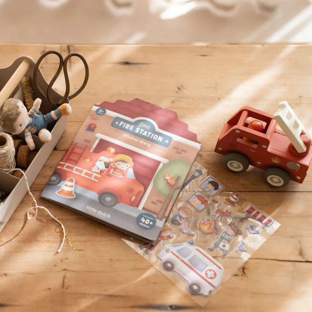 Libro con adesivi riutilizzabili Jim