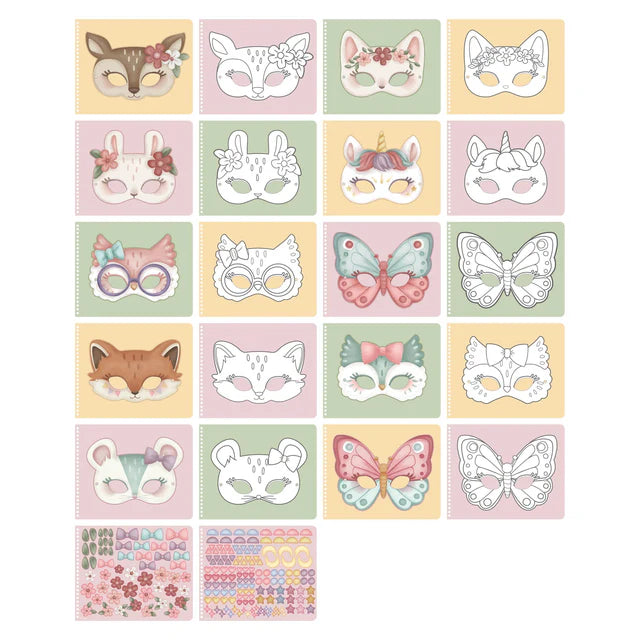 Libro con forbici Rosa