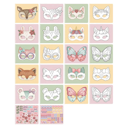 Libro con forbici Rosa