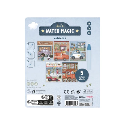 Libro magico ad acqua Jim