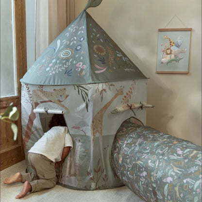 Tenda da gioco con tunnel Safari Friends
