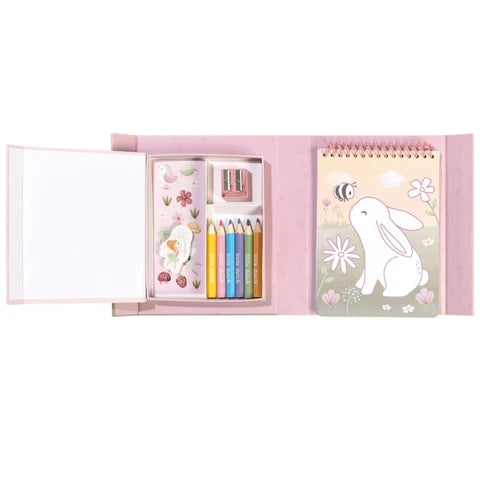Libro da colorare Rosa (con stickers)