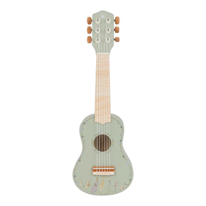 Chitarra in legno verde