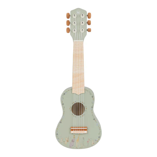 Chitarra in legno verde