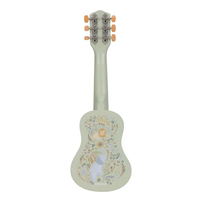 Chitarra in legno verde