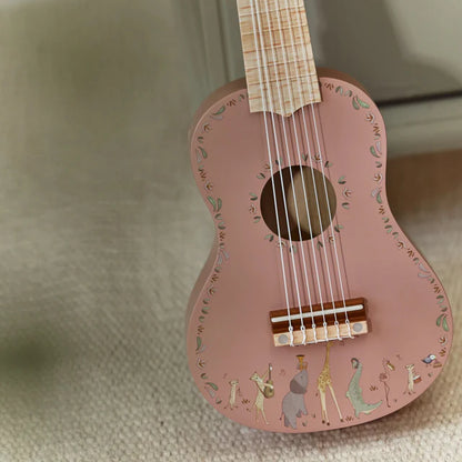 Chitarra in legno rosa