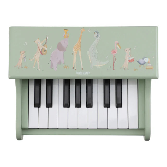 Pianoforte in legno verde