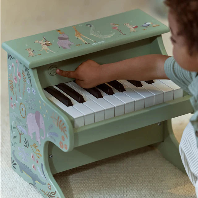 Pianoforte in legno verde