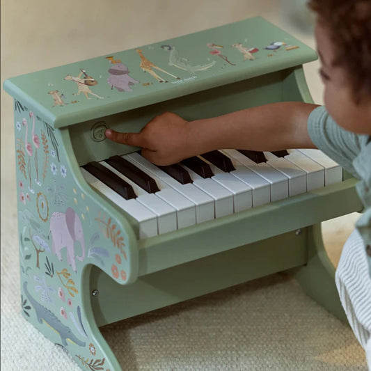 Pianoforte in legno verde