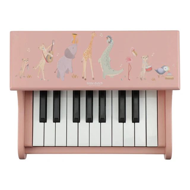 Pianoforte di legno rosa