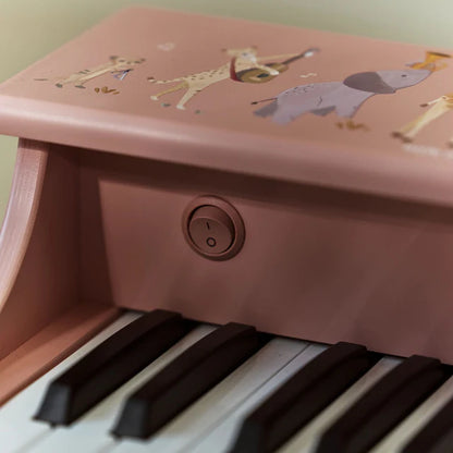 Pianoforte di legno rosa