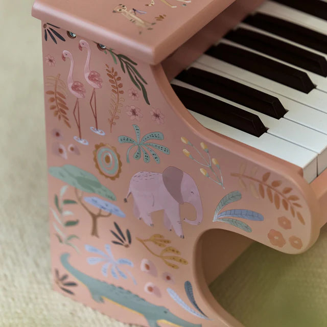 Pianoforte di legno rosa