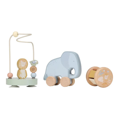 Set regalo in legno Safari Friends