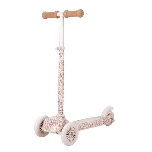 Monopattino a 3 ruote Sunny Flower avorio