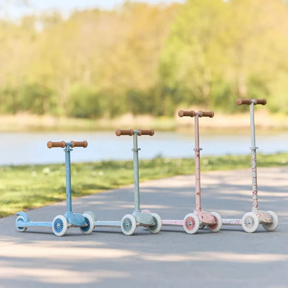 Monopattino a 3 ruote Fairy Floral rosa