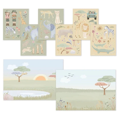 Stickers set Jim e Rosa